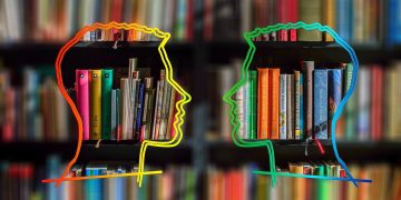 silhouette, head, bookshelf, knowledge, information, dialog, conversation, exchange, collected, library, dictionary, saved, communication, dialog, conversation, conversation, conversation, conversation, conversation, library, dictionary