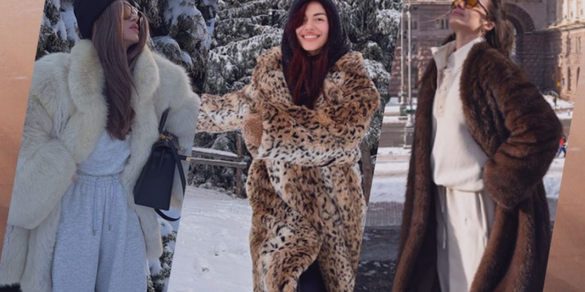 Екошуби на зиму 2026: три різні образи від українських знаменитостей
