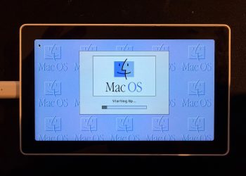 Прогресс наглядно: эмулятор Apple Macintosh 68K работает на копеечном чипе интернета вещей